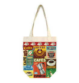Cavallini Papers & Co. Coffee Tote Bag
