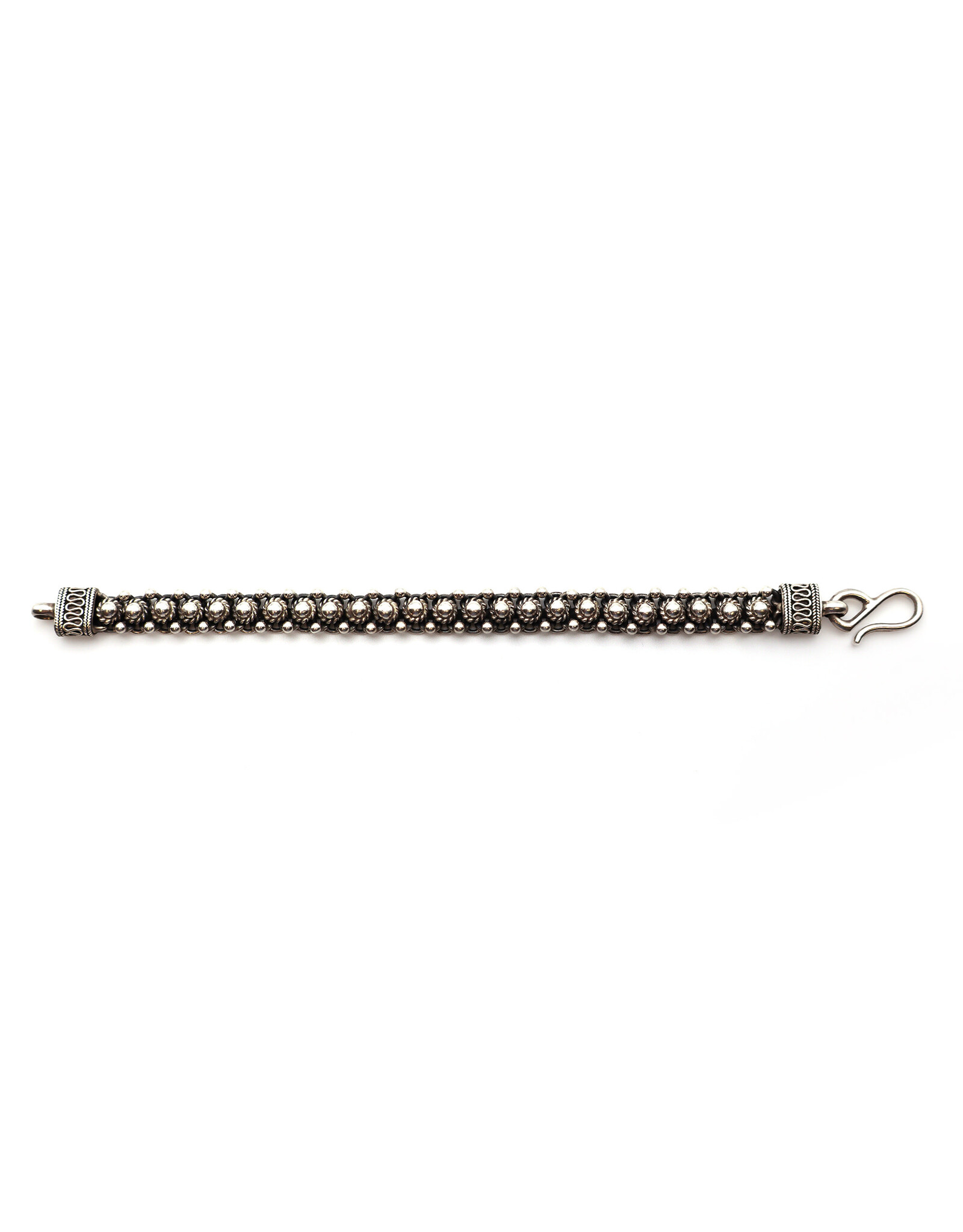 Sterling Studded Chunky Chain Bracelet