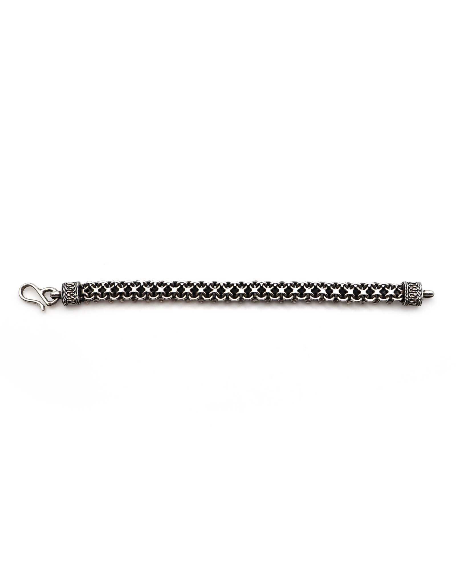 Sterling Studded Chunky Chain Bracelet