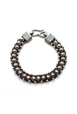 Sterling Studded Chunky Chain Bracelet