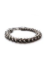 Sterling Studded Chunky Chain Bracelet