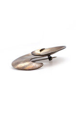 Taxco Sterling Spiral Art Brooch