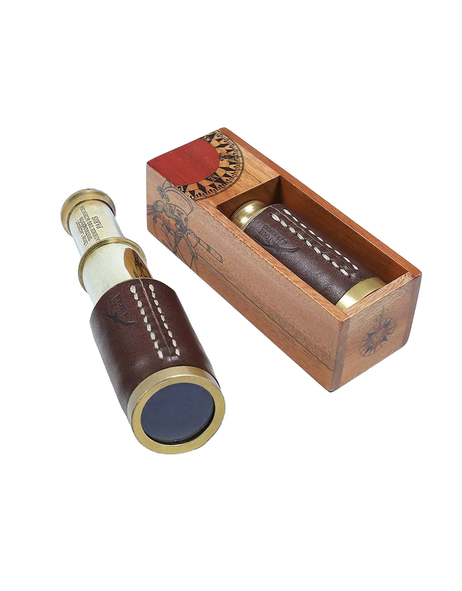 Brown 3 Draw Telescope