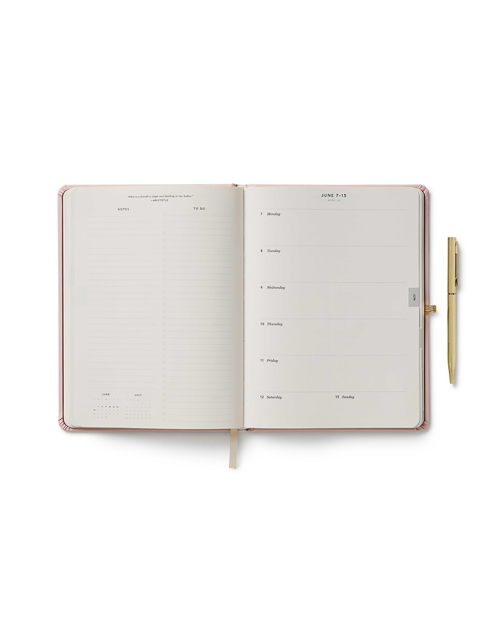 Rifle Paper Co. Paisley 12-Month Bookbound Planner