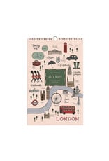 Rifle Paper Co. 2027 Travel Sketches Wall Calendar