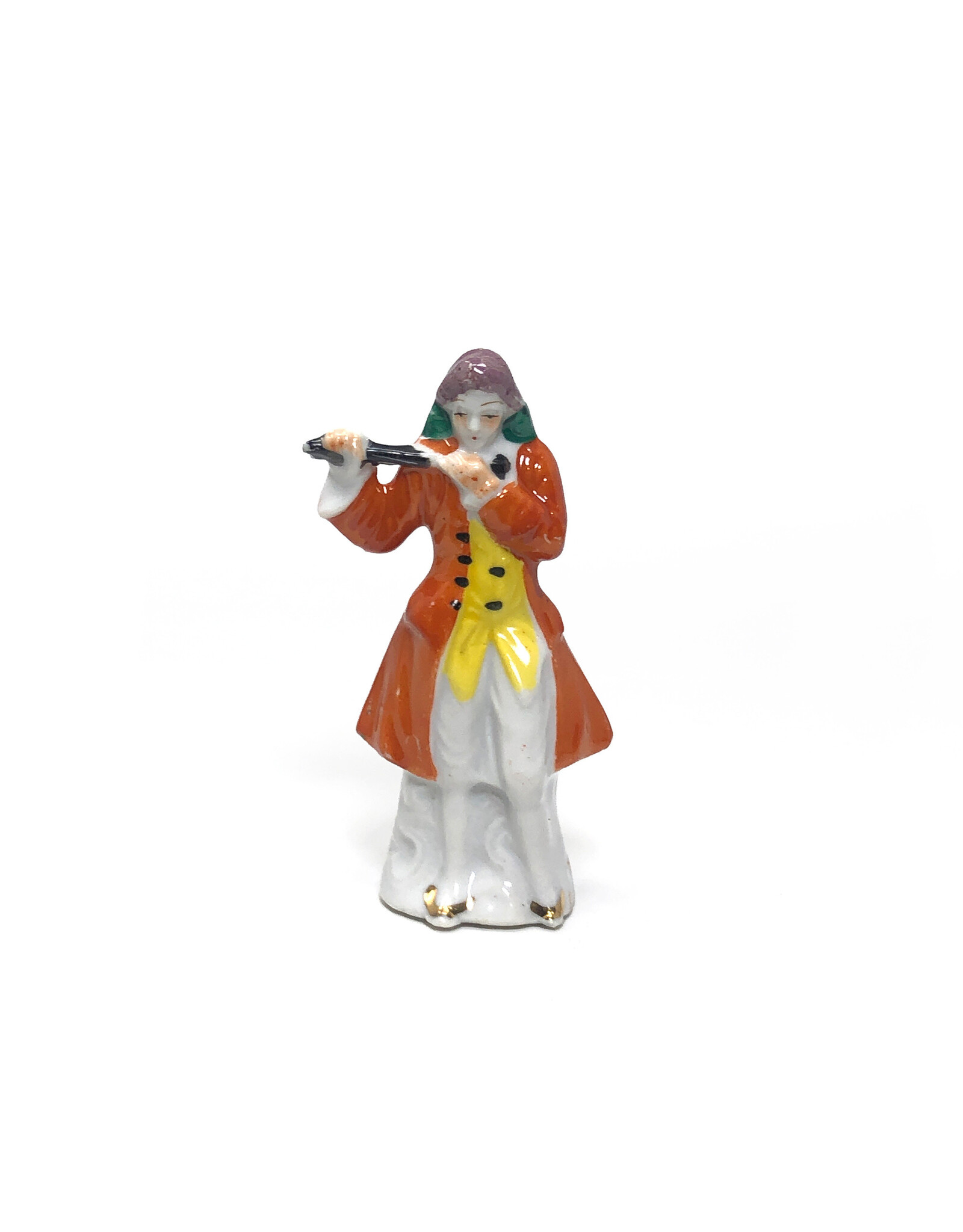 Vintage Porcelain Quartet of French Musician Figurines