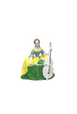Vintage Porcelain Quartet of French Musician Figurines