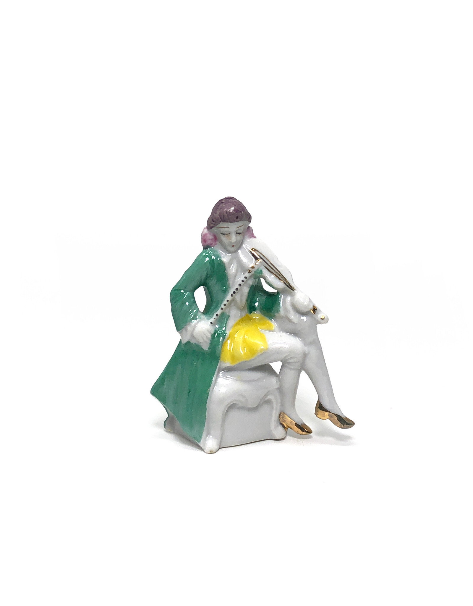 Vintage Porcelain Quartet of French Musician Figurines