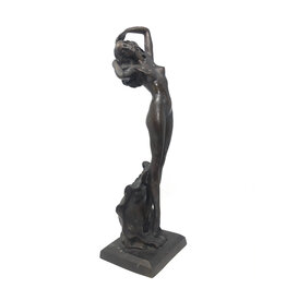Birth of Venus Small Bronze Statue