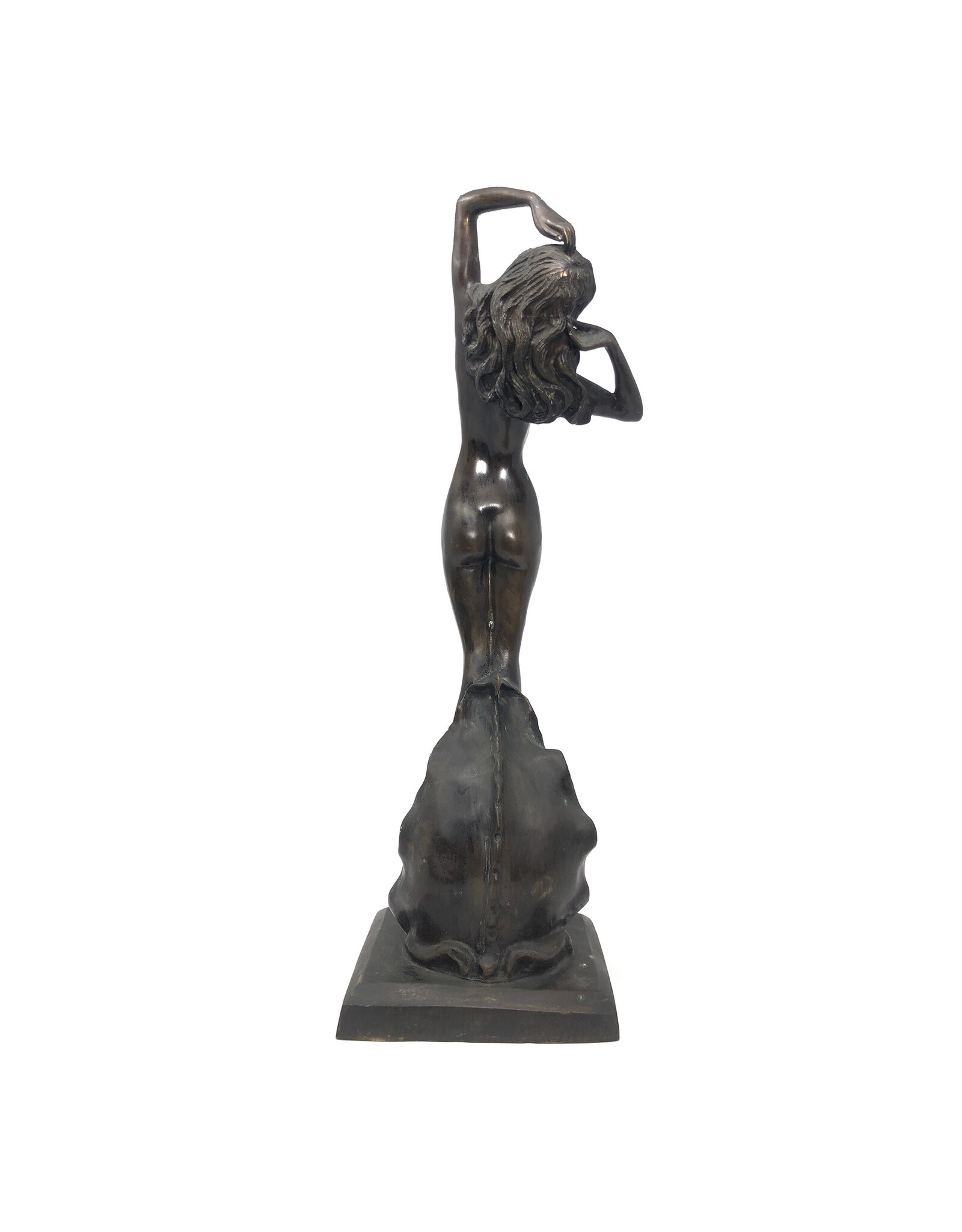 Birth of Venus Small Bronze Statue