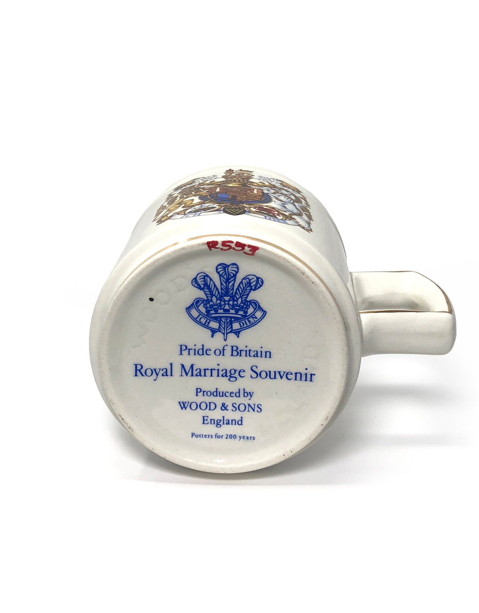 Pride of Britain Charles & Diana Royal Marriage Souvenir Coffee Mug