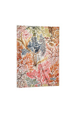 Paperblanks 2027 Anemone 12-Month Hardcover Weekly Planner Midi Horizontal