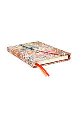 Paperblanks 2027 Anemone 12-Month Hardcover Weekly Planner Midi Horizontal
