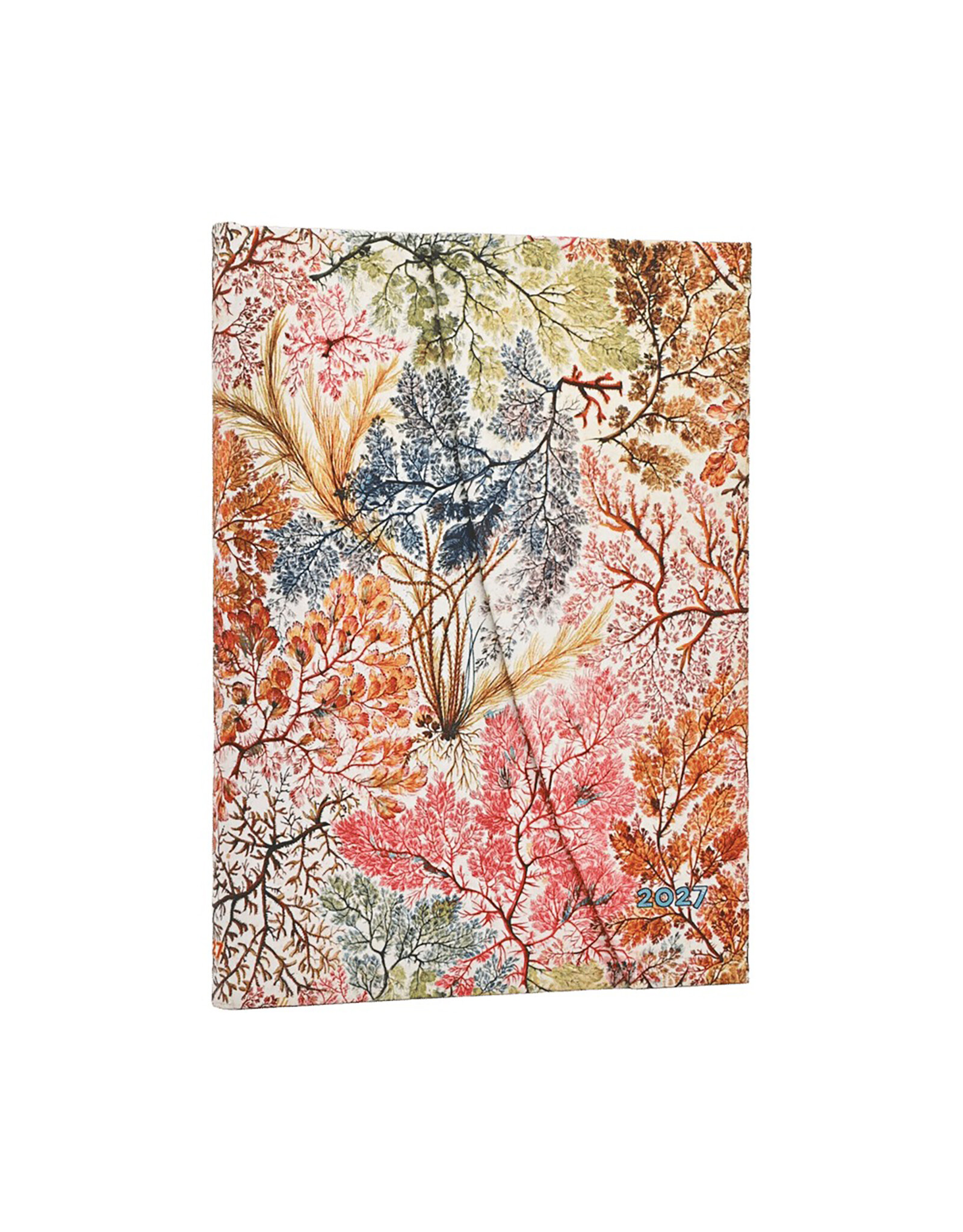 Paperblanks 2027 Anemone 12-Month Hardcover Weekly Planner Midi Vertical