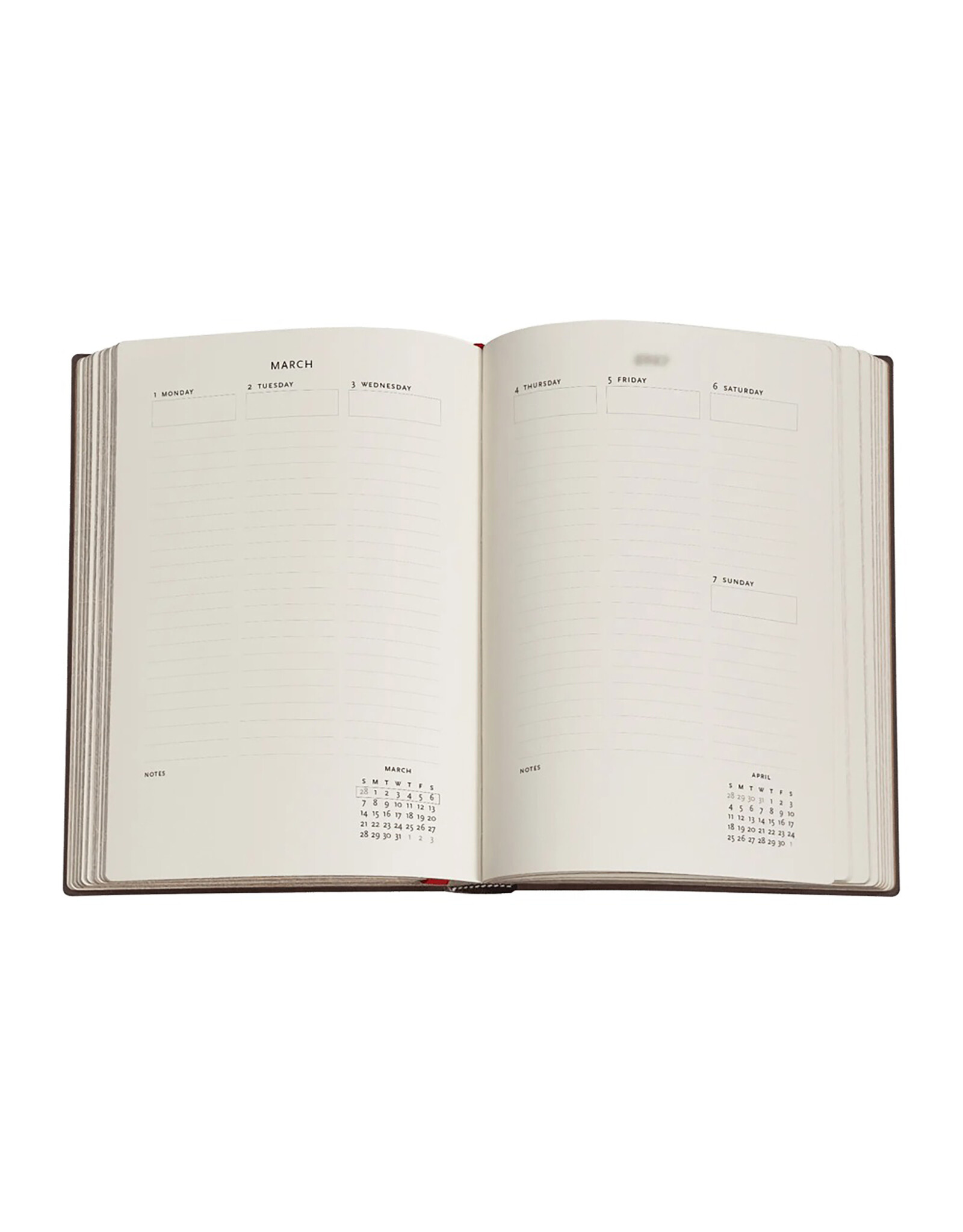 Paperblanks 2027 Anemone 12-Month Hardcover Weekly Planner Midi Vertical