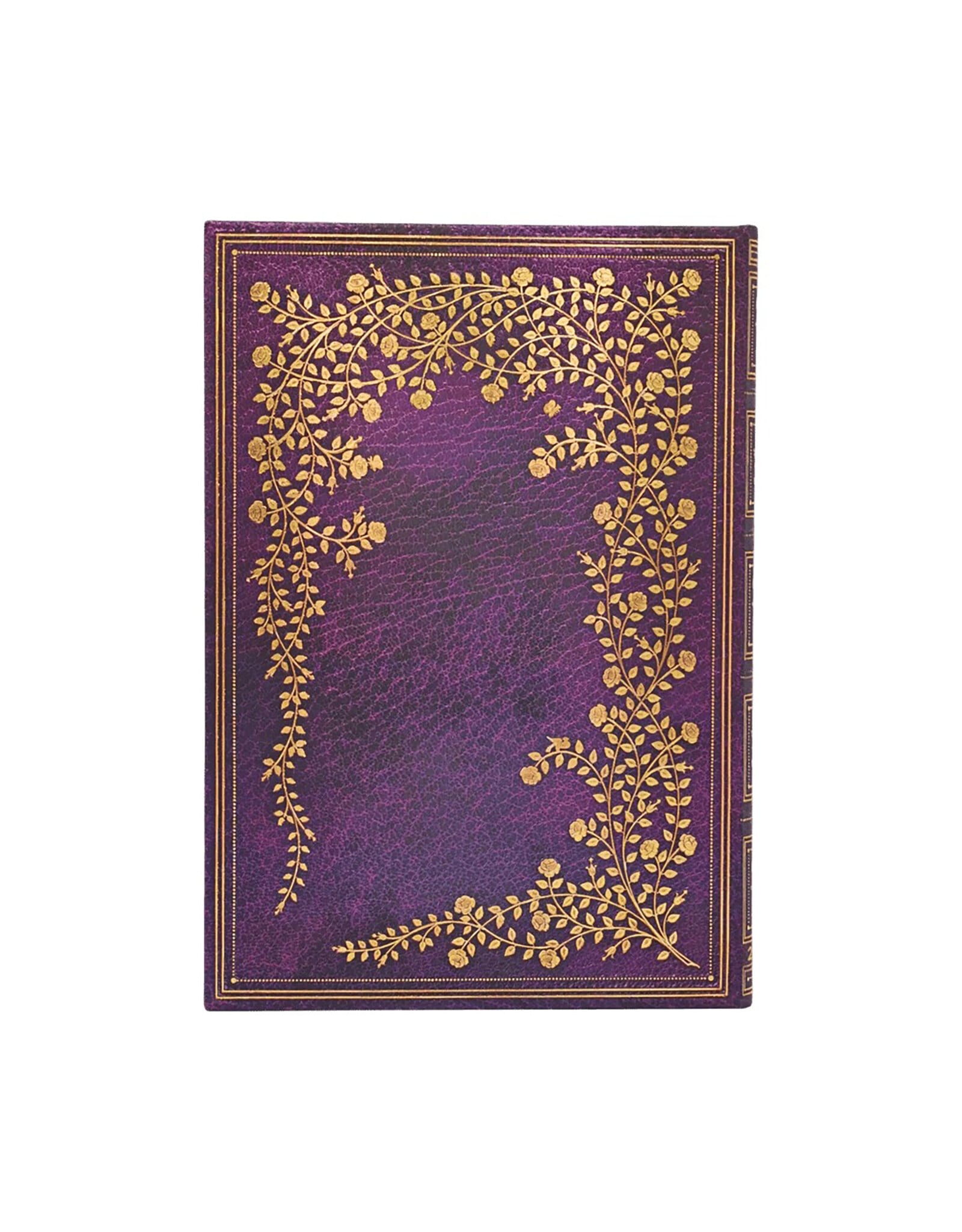 Paperblanks 2027 New York Rose 12-Month Hardcover Weekly Planner Midi Vertical
