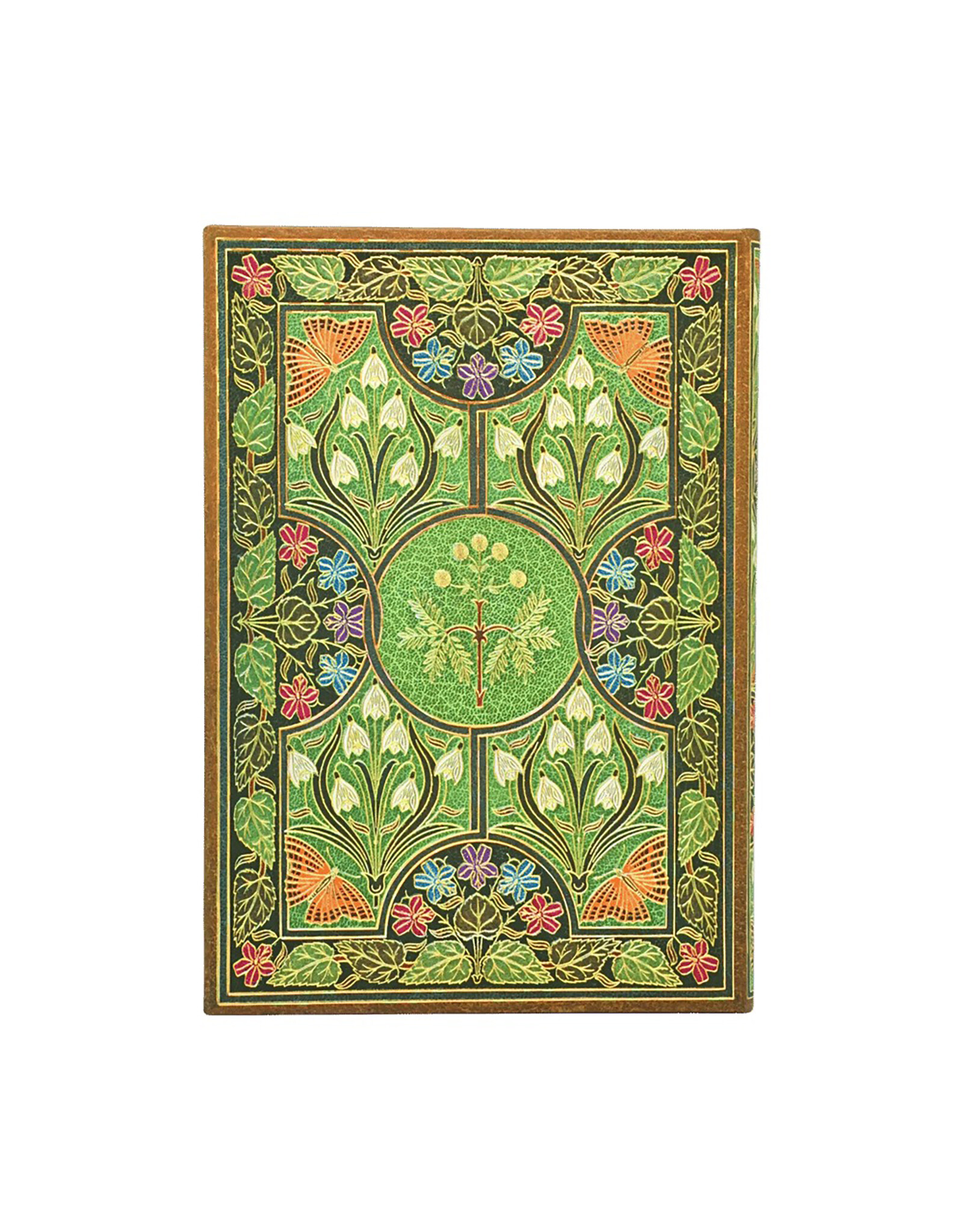 Paperblanks 2027 Poetry in Bloom 12-Month Hardcover Weekly Planner Midi Horizontal