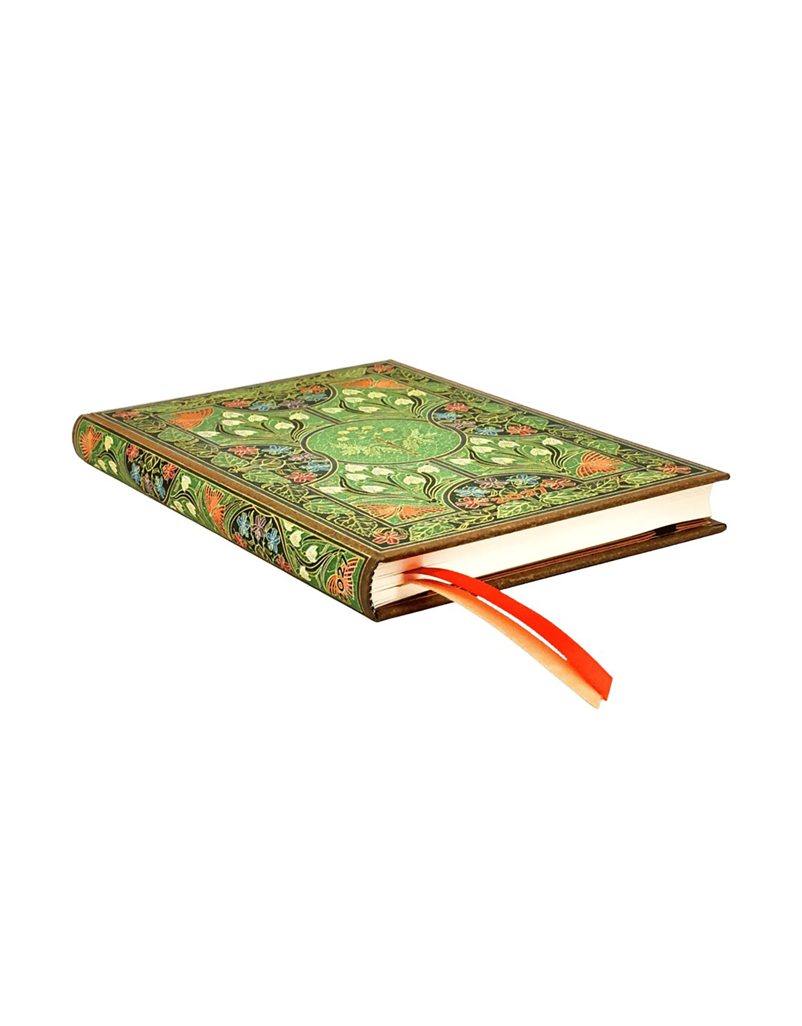 Paperblanks 2027 Poetry in Bloom 12-Month Hardcover Weekly Planner Midi Horizontal
