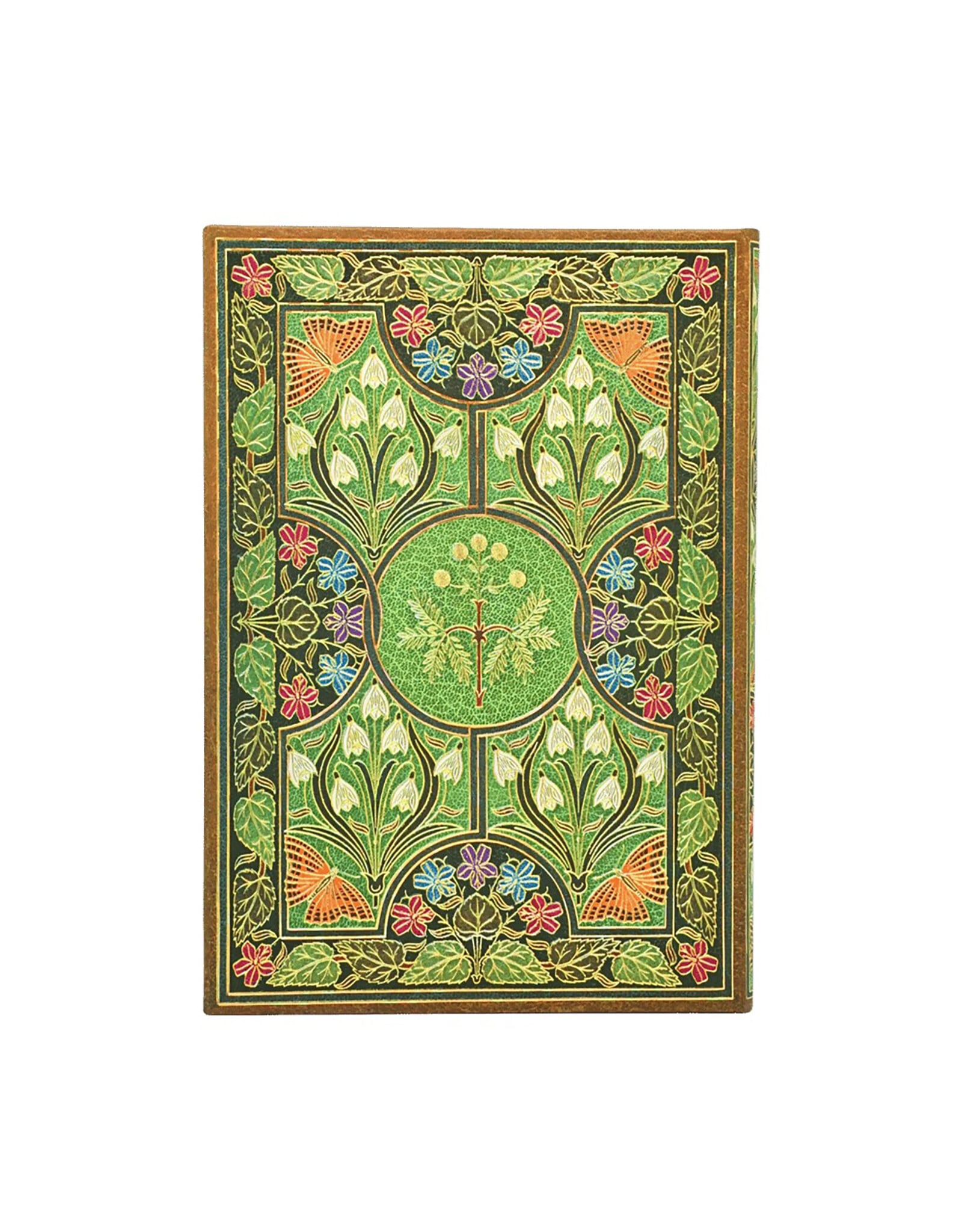 Paperblanks 2027 Poetry in Bloom 12-Month Hardcover Weekly Planner Midi Vertical