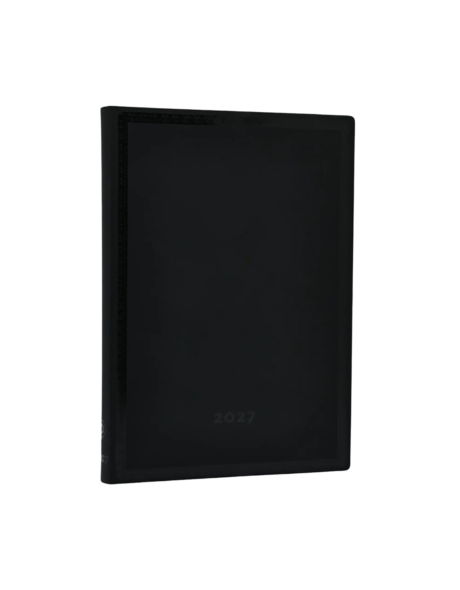 Paperblanks 2027 Black Edition Bold 12-Month Softcover Weekly Planner Midi Horizontal