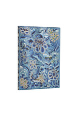 Paperblanks 2027 Blue Willow 12-Month Softcover Weekly Planner Midi Horizontal