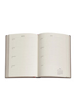 Paperblanks 2027 Blue Willow 12-Month Softcover Weekly Planner Midi Horizontal