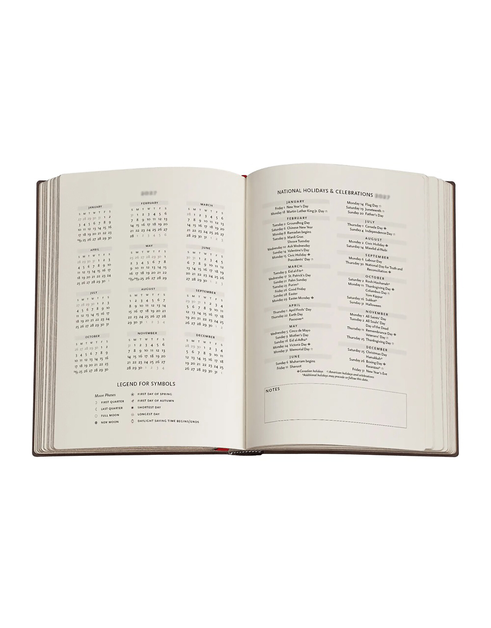 Paperblanks 2027 Blue Willow 12-Month Softcover Weekly Planner Midi Horizontal