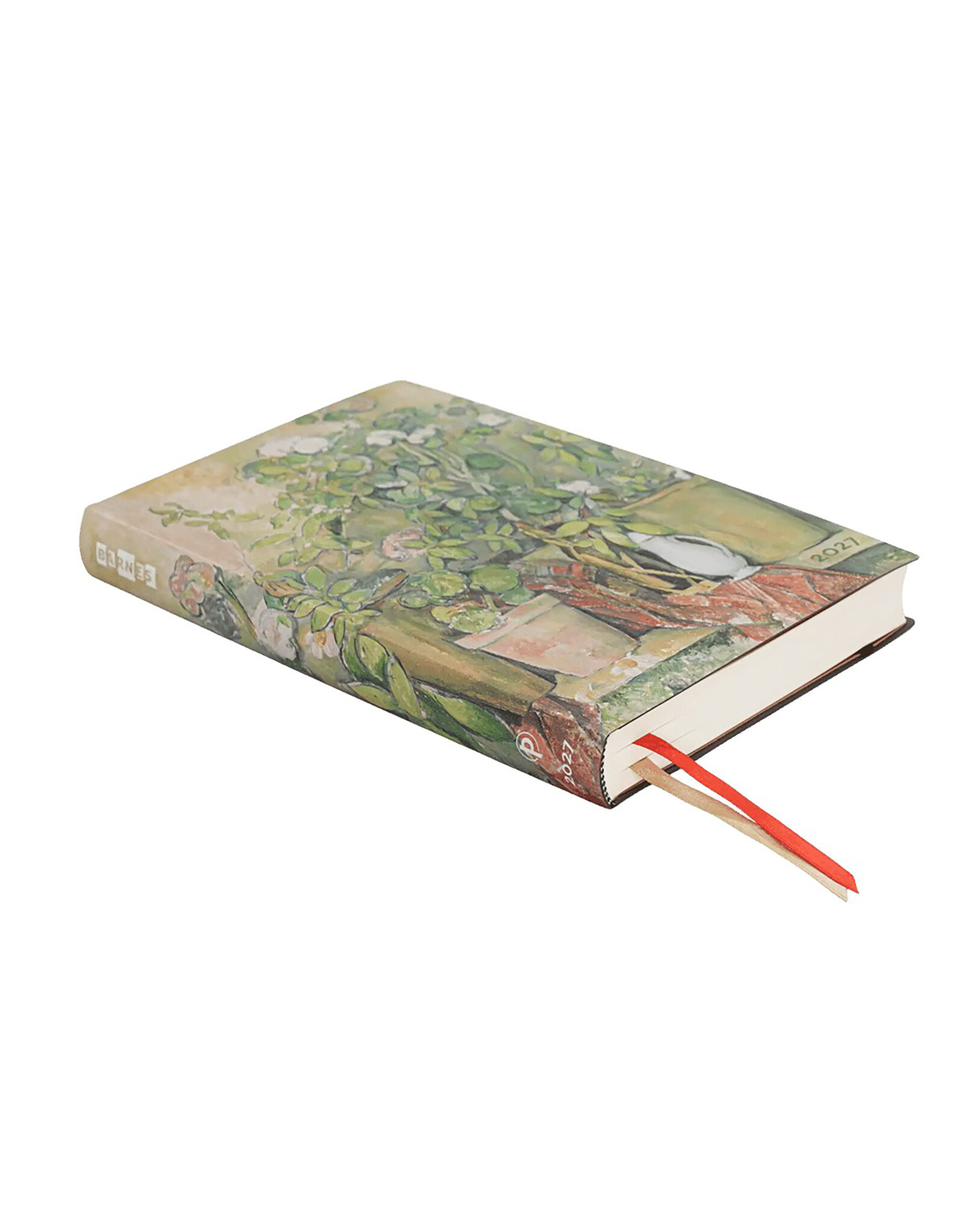 Paperblanks 2027 Cezanne's Terracotta Pots and Flowers 12-Month Hardcover Daily Planner Midi