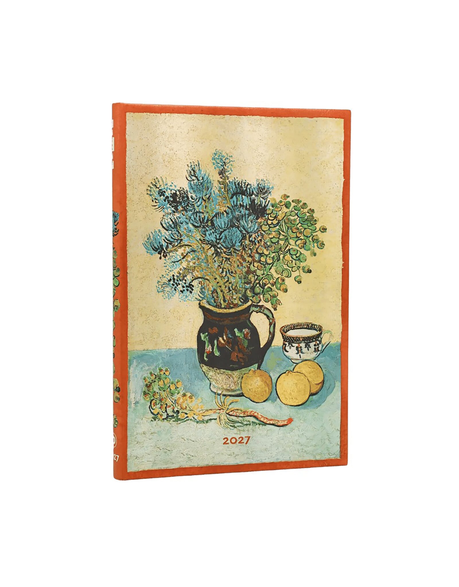 Paperblanks 2027 Van Gogh's Still Life 12-Month Hardcover Weekly Planner Maxi Vertical