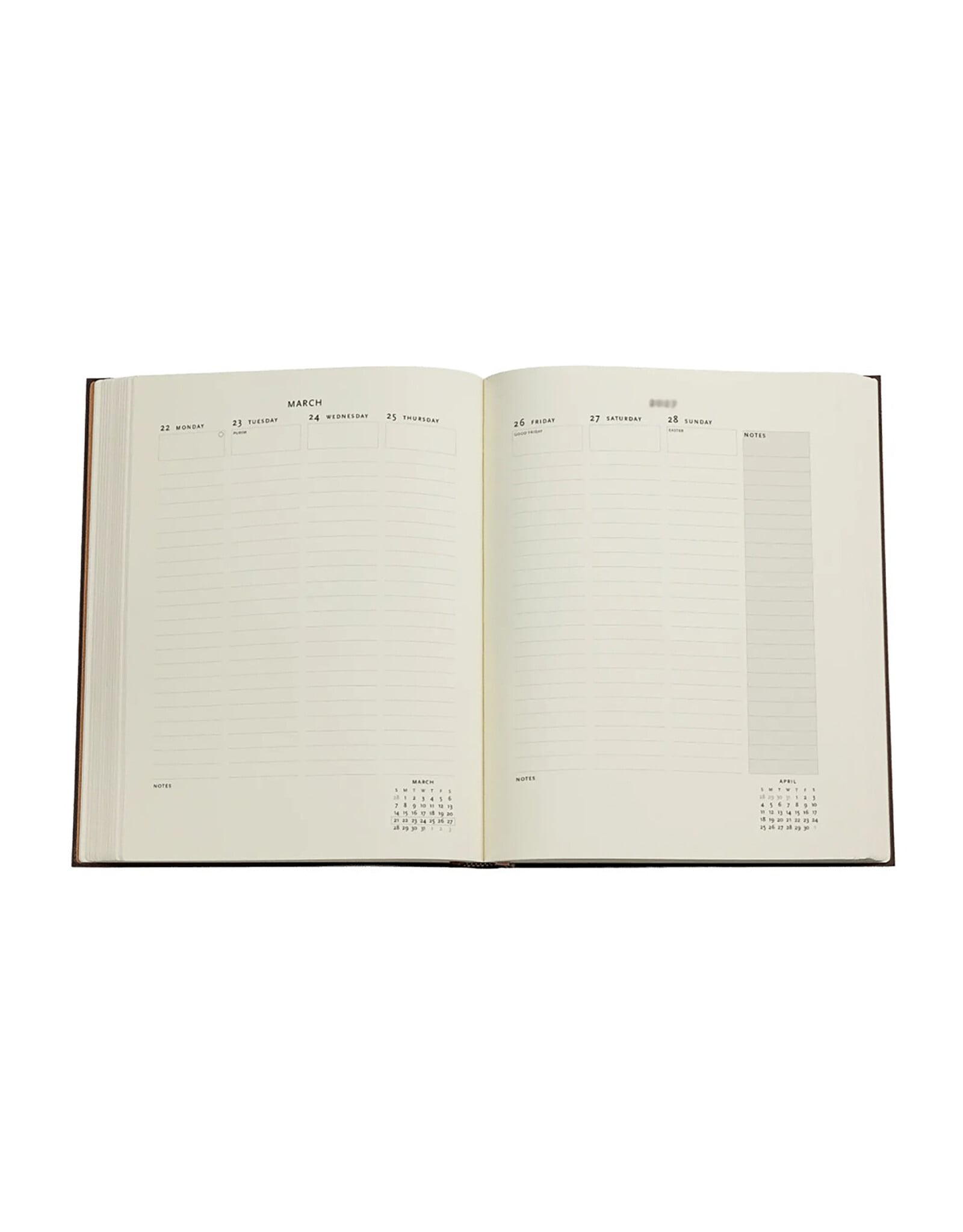 Paperblanks 2027 Mimosa 12-Month Softcover Weekly Planner Ultra Vertical