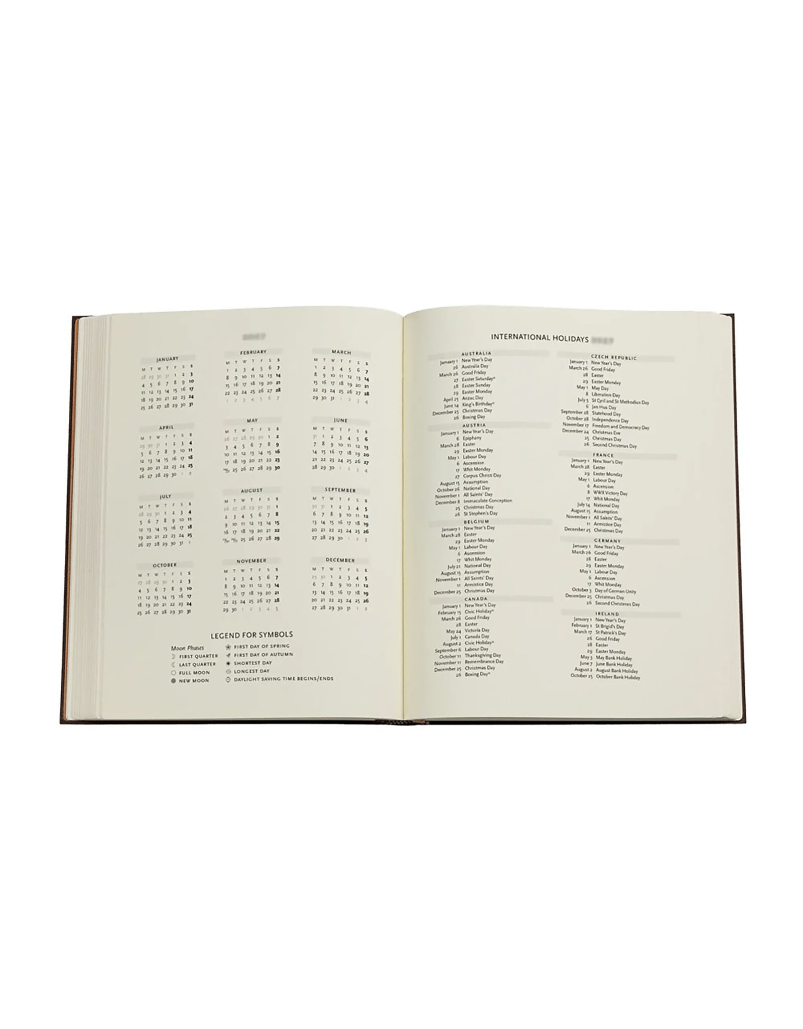 Paperblanks 2027 Shadows of Navarre 12-Month Hardcover Daily Planner Ultra