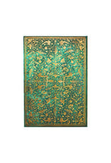 Paperblanks 2027 Emerald Flower 12-Month Hardcover Weekly Planner Grande Vertical