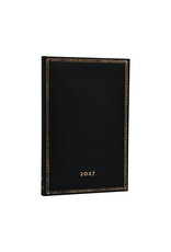 Paperblanks 2027 Black Edition 12-Month Hardcover Weekly Planner Maxi Vertical