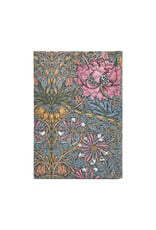 Paperblanks 2027 Morris Pink Honeysuckle 12-Month Softcover Weekly Planner Maxi Horizontal
