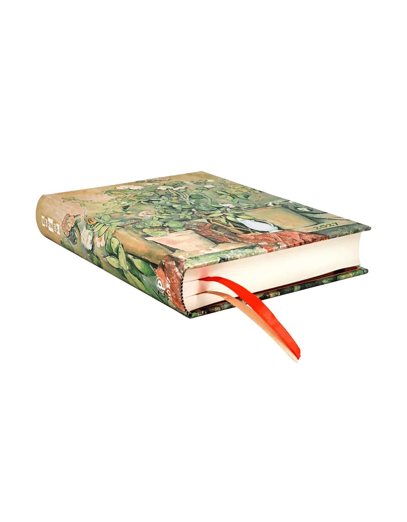 Paperblanks 2027 Cezanne's Terra Cotta Pots and Flowers 12-Month Softcover Daily Planner Maxi Horizontal