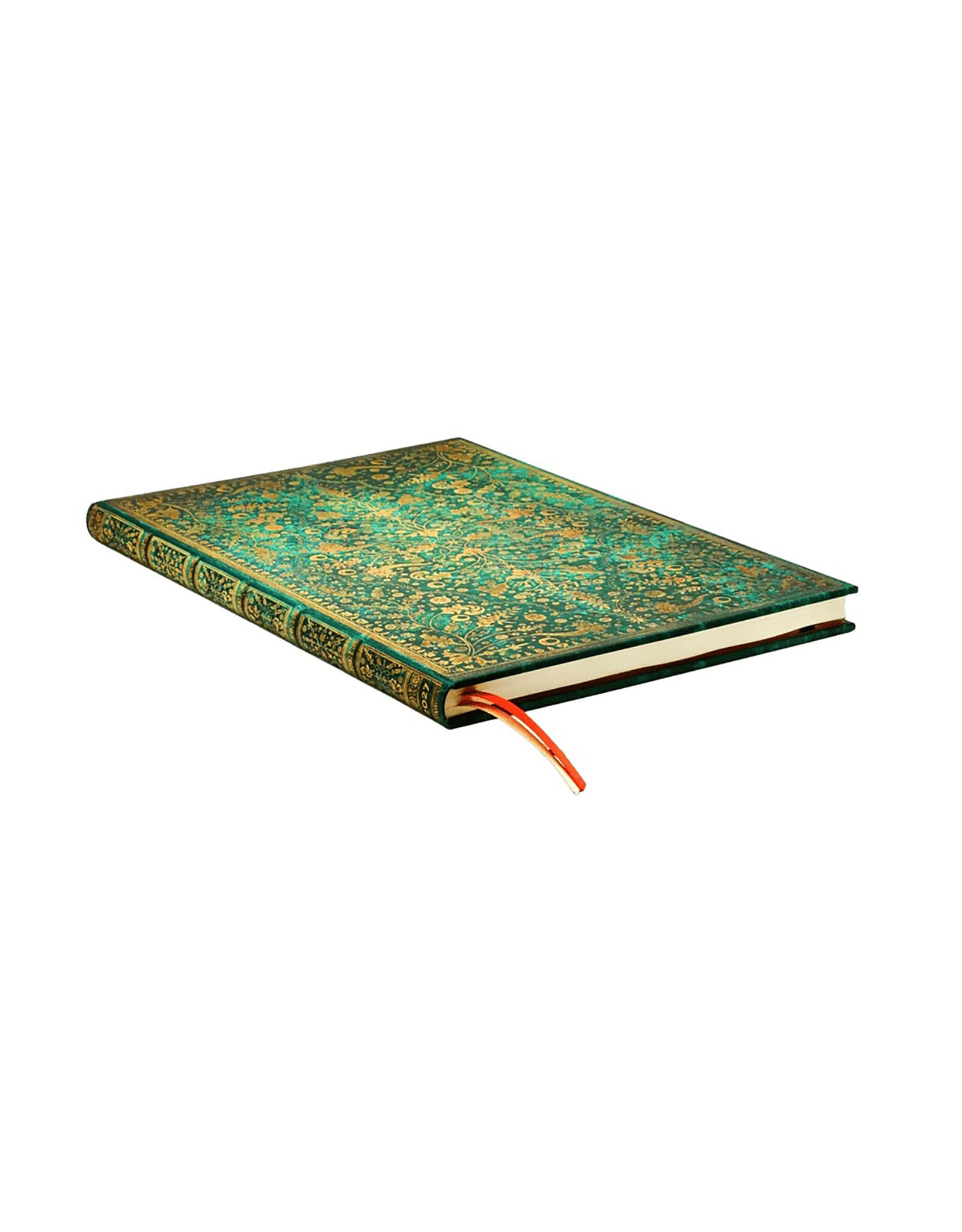 Paperblanks 2027 Emerald Flower 12-Month Hardcover Weekly Planner Grande Vertical