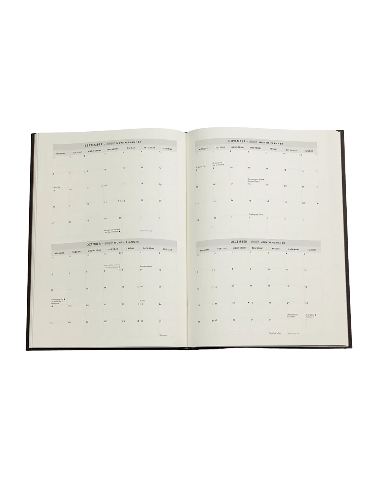Paperblanks 2027 Emerald Flower 12-Month Hardcover Weekly Planner Grande Vertical