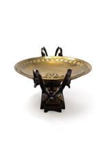 Large Renaissance-Style Tazza Centerpiece Fruit Bowl