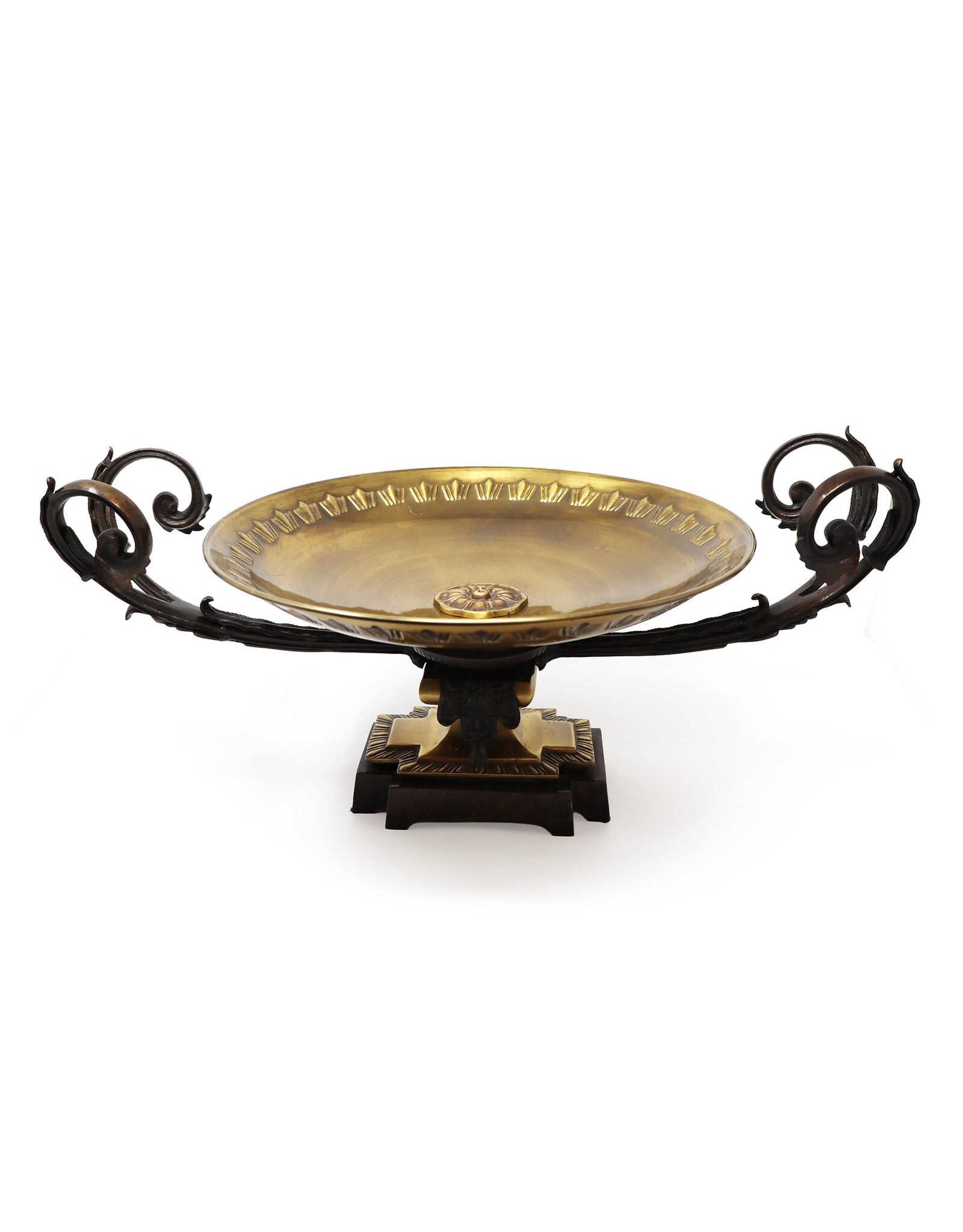 Large Renaissance-Style Tazza Centerpiece Fruit Bowl