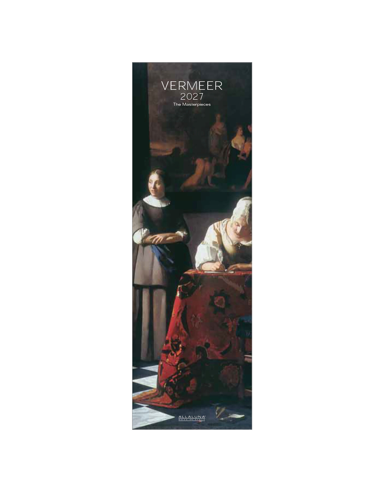 Allaluna 2027 Vermeer 6 x 19 Wall Calendar