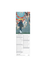 Allaluna 2027 Hiroshige 6 x 19 Wall Calendar