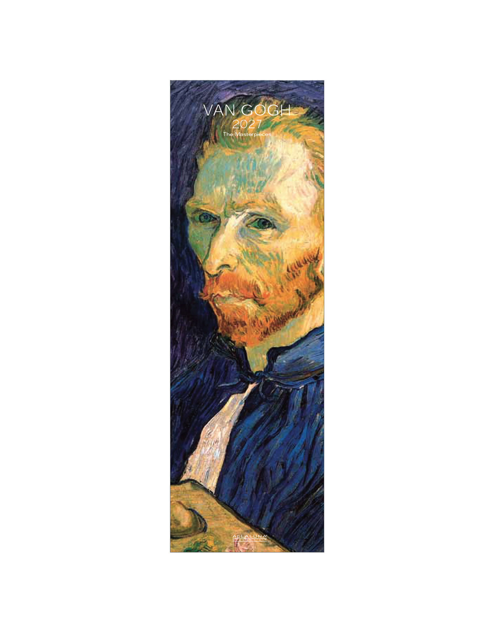 Allaluna 2027 Van Gogh 6 x 19 Wall Calendar