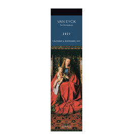 Allaluna 2027 Van Eyck Bookmark 2 x 8 Bookmark Calendar