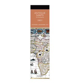 Allaluna 2027 Antique Maps Bookmark 2 x 8 Bookmark Calendar
