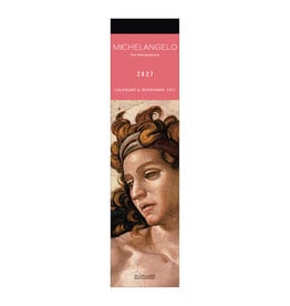 Allaluna 2027 Michelangelo Bookmark 2 x 8 Bookmark Calendar