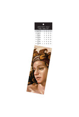Allaluna 2027 Michelangelo Bookmark 2 x 8 Bookmark Calendar