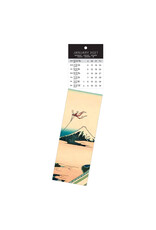 Allaluna 2027 Hokusai Bookmark 2 x 8 Bookmark Calendar