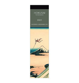 Allaluna 2027 Hokusai Bookmark 2 x 8 Bookmark Calendar