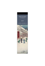 Allaluna 2027 Hiroshige Bookmark 2 x 8 Bookmark Calendar