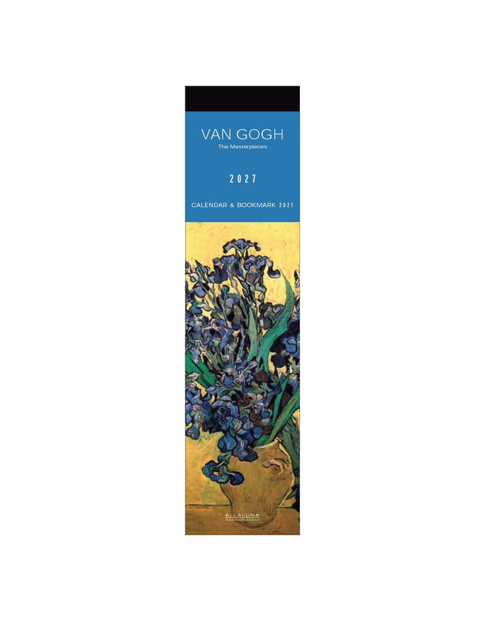 Allaluna 2027 Van Gogh Bookmark 2 x 8 Bookmark Calendar